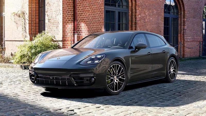 Grigio vulcano Usata 2022 Porsche Panamera S E-Hybrid Platinum Edition Tre volumi | 89.000 € (Buon prezzo) - Immagine 1/4