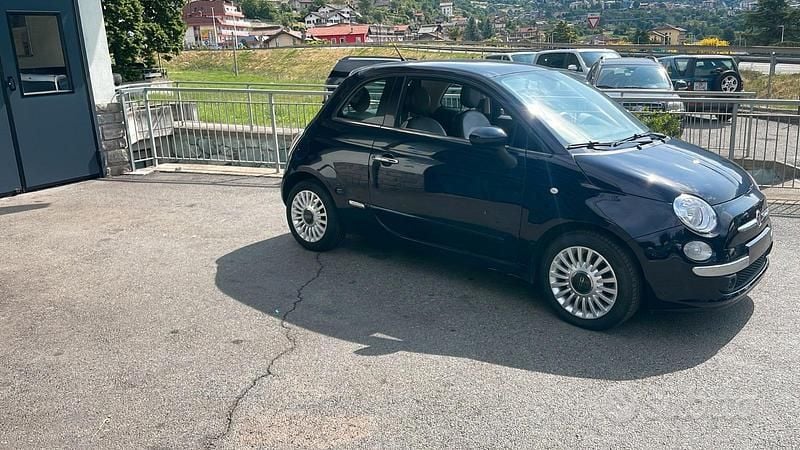 Usata Fiat 500 69 CV (50 kW) 2012 Blu Utilitaria