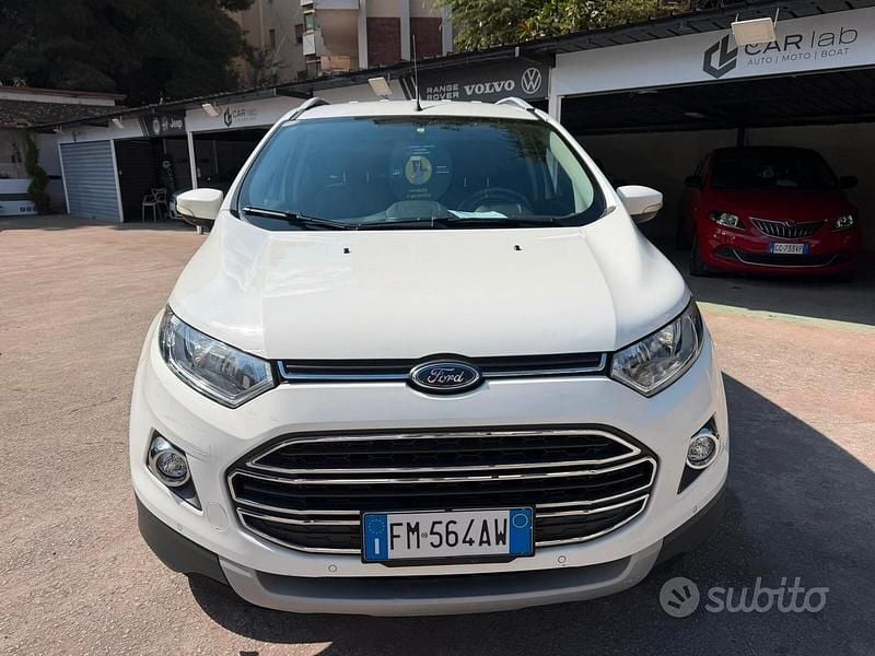 Usata Ford Ecosport Titanium S 95 CV (69 kW) 2017 Bianco SUV
