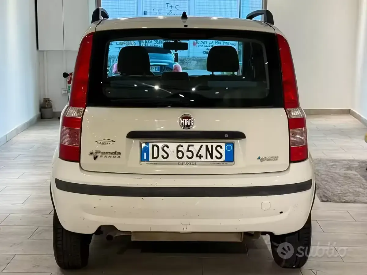 Usata Fiat Panda Dynamic 60 CV (44 kW) 2008 Bianco Utilitaria