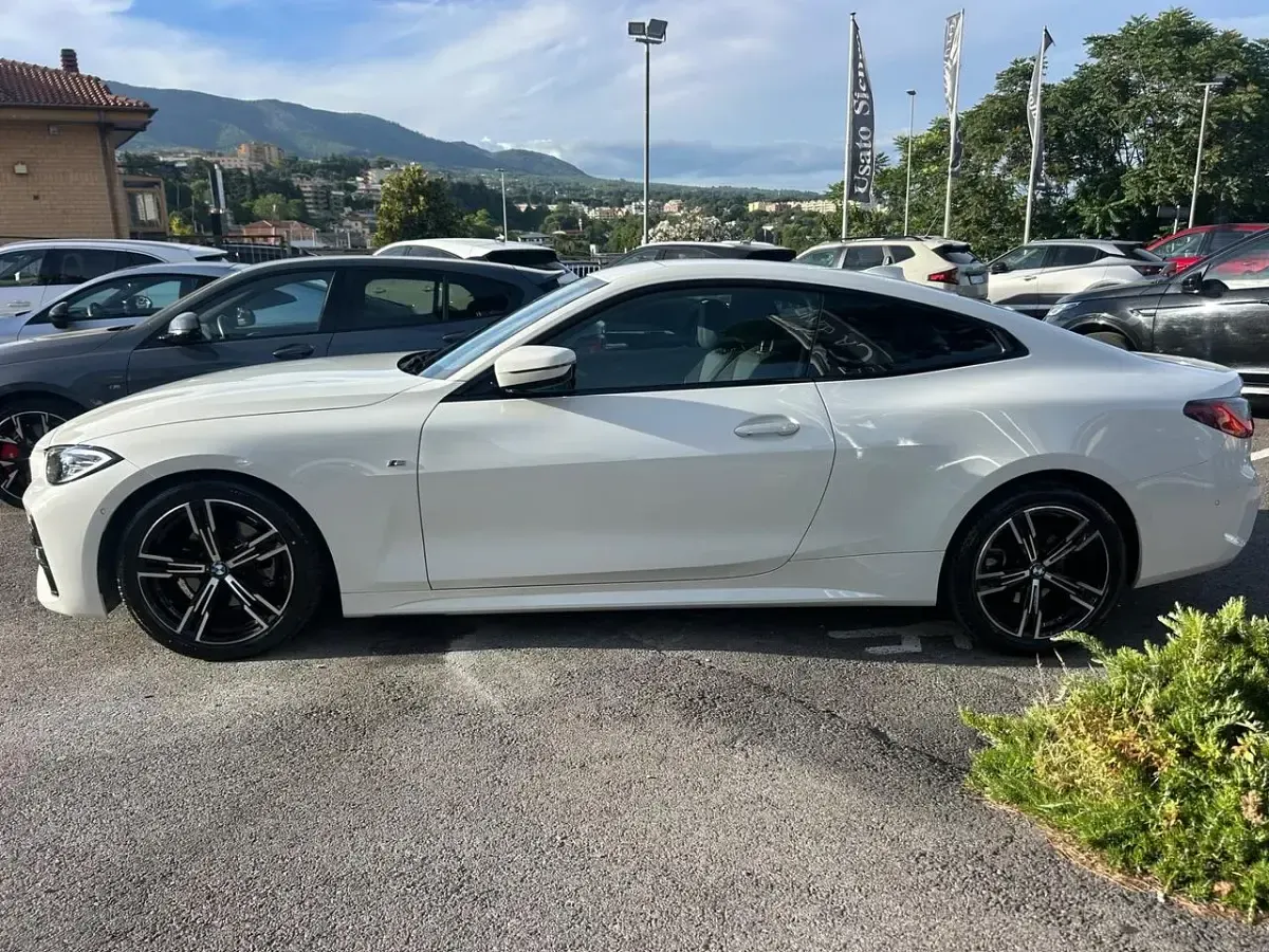 Usata BMW 420 M Sport 190 CV (139 kW) 2021 Bianco Coupé