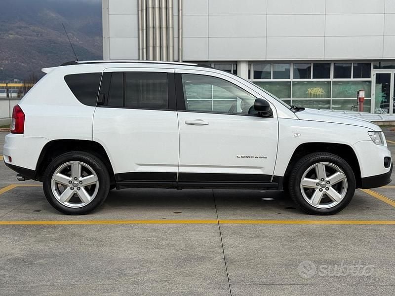 Usata Jeep Compass Limited 163 CV (119 kW) 2013 Bianco SUV