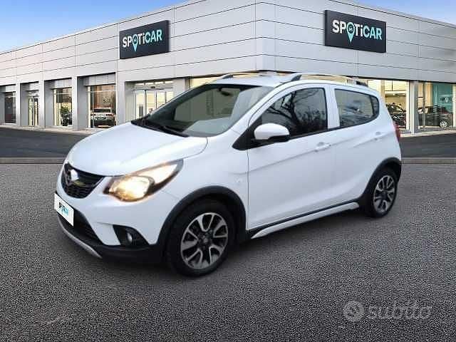 Usata Opel Karl Rocks 73 CV (53 kW) 2019 Bianco Utilitaria