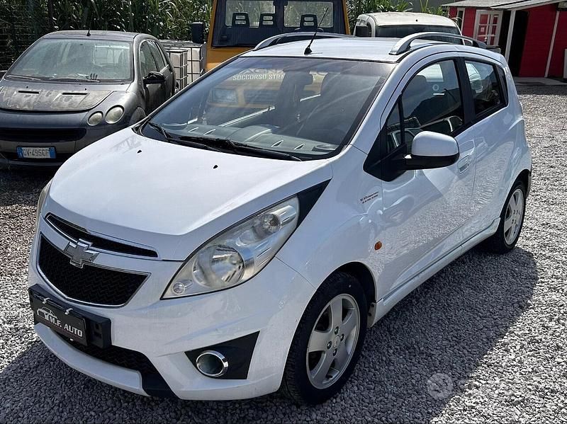Usata Chevrolet Spark LS 68 CV (50 kW) 2013 Bianco Utilitaria