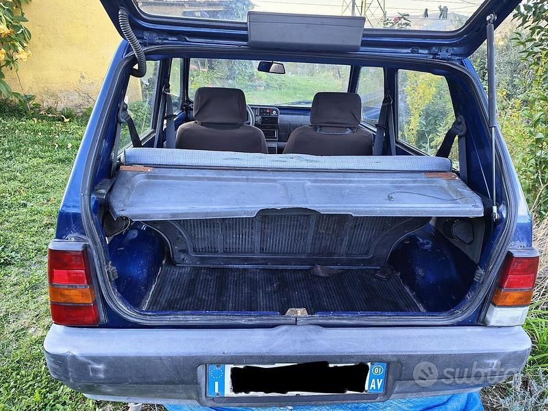 Usata Fiat Panda 54 CV (39 kW) 2001 Blu Utilitaria