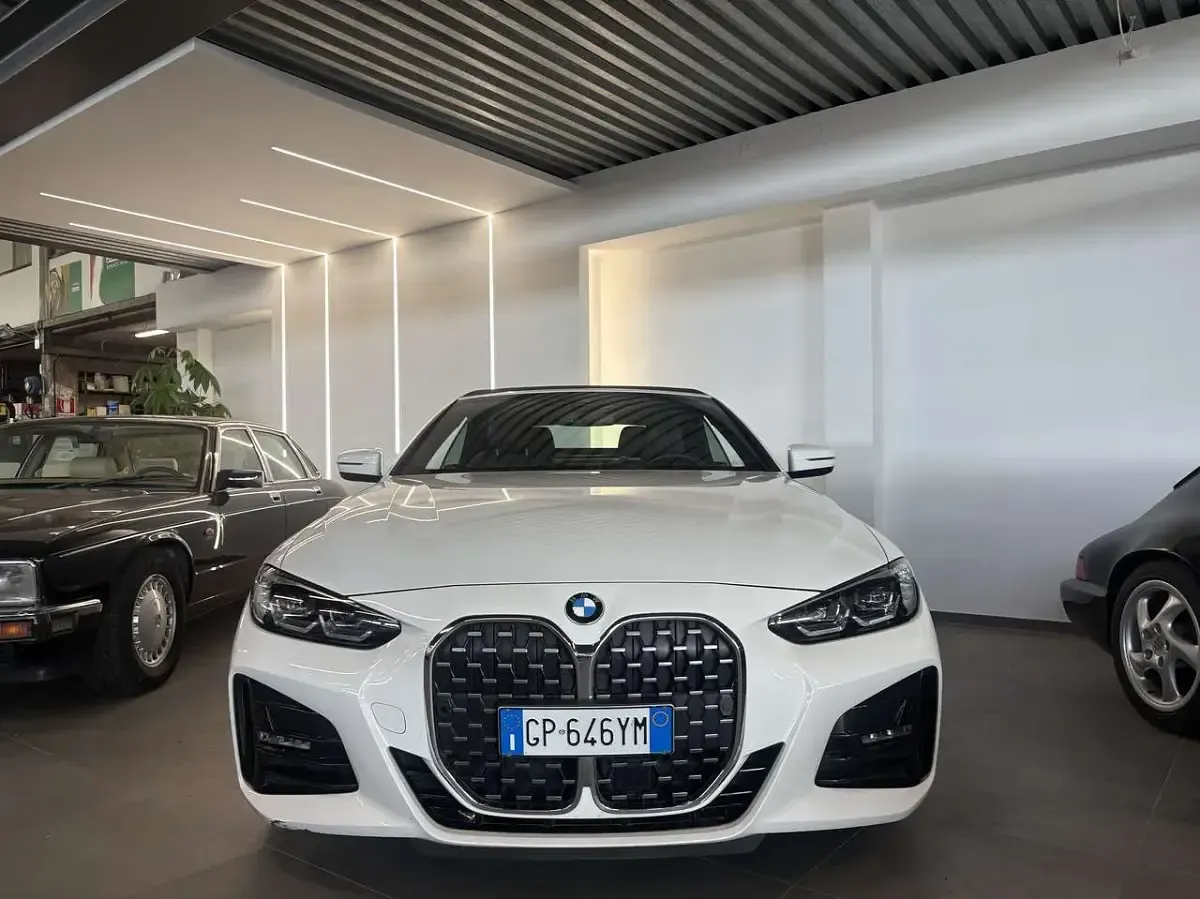 Usata BMW 420 M Sport 184 CV (135 kW) 2023 Bianco Cabrio