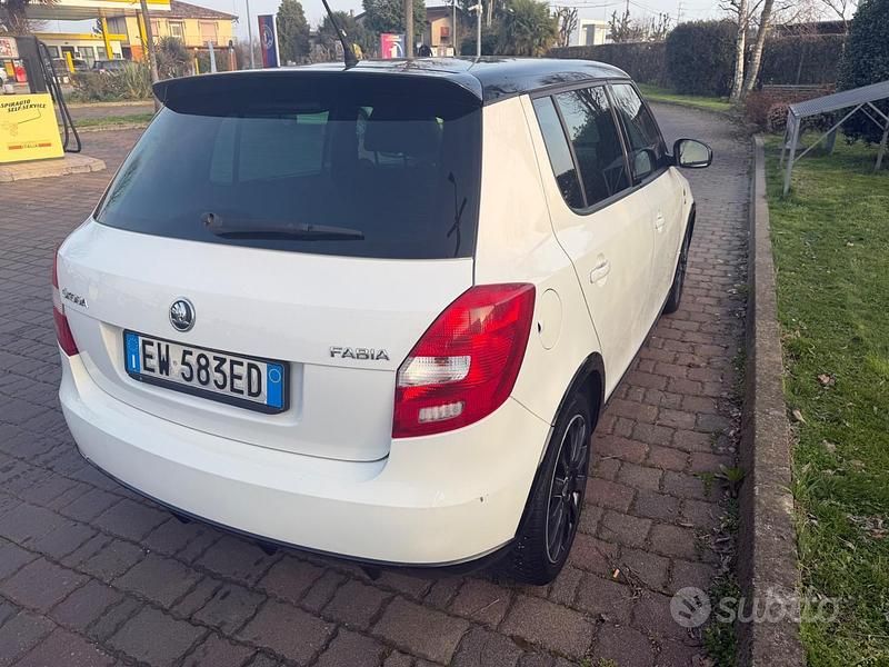 Usata Skoda Fabia Monte Carlo 74 CV (54 kW) 2014 Bianco Berlina