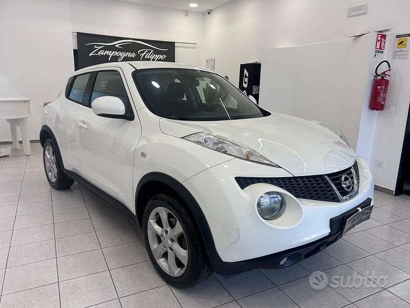 Usata Nissan Juke Acenta 110 CV (80 kW) 2011 Bianco SUV