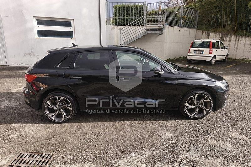 Usata Audi A3 Sportback Advanced 110 CV (80 kW) 2023 Nero Utilitaria