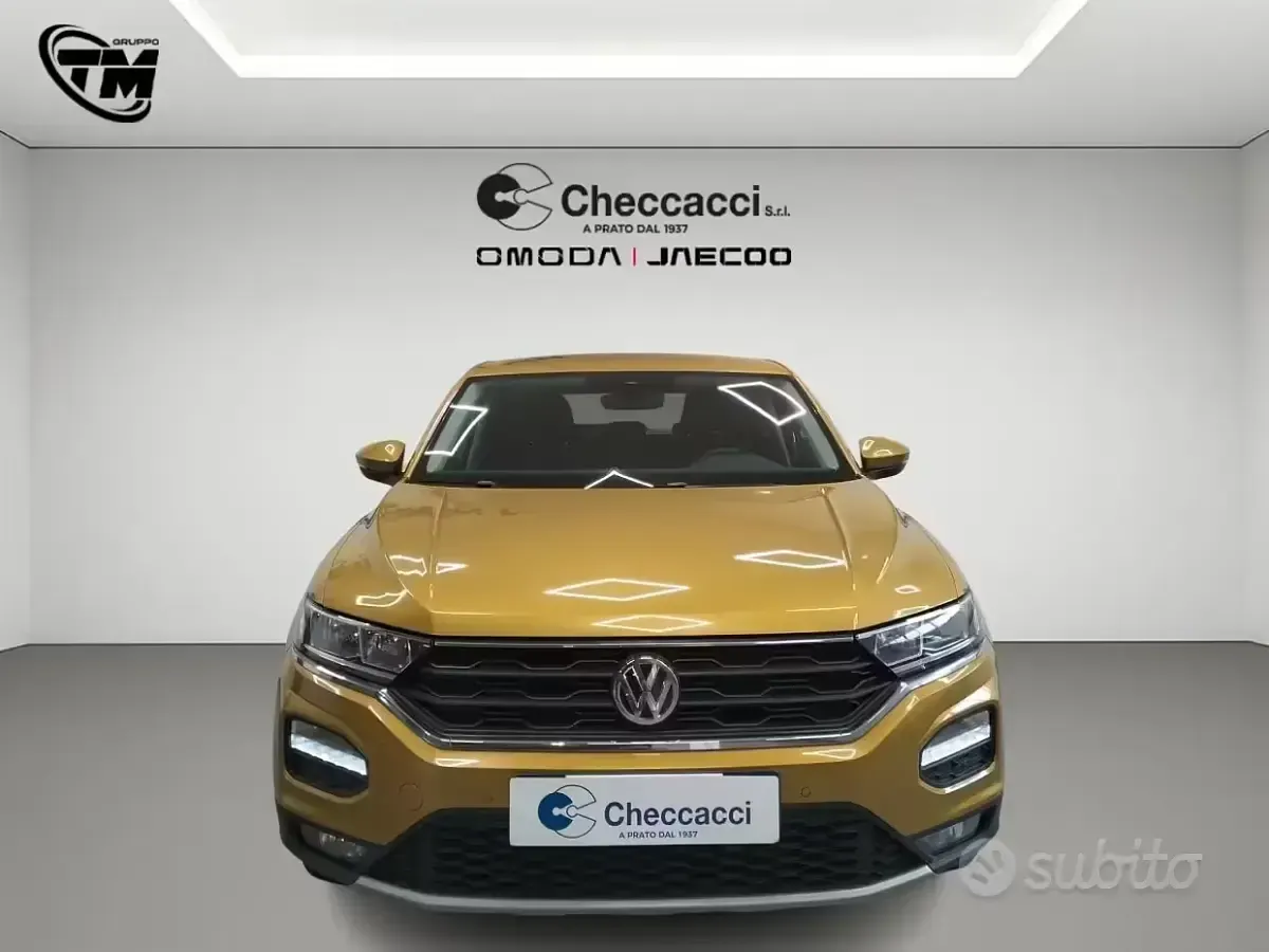 Usata VW T-Roc Style 116 CV (85 kW) 2020 Giallo SUV