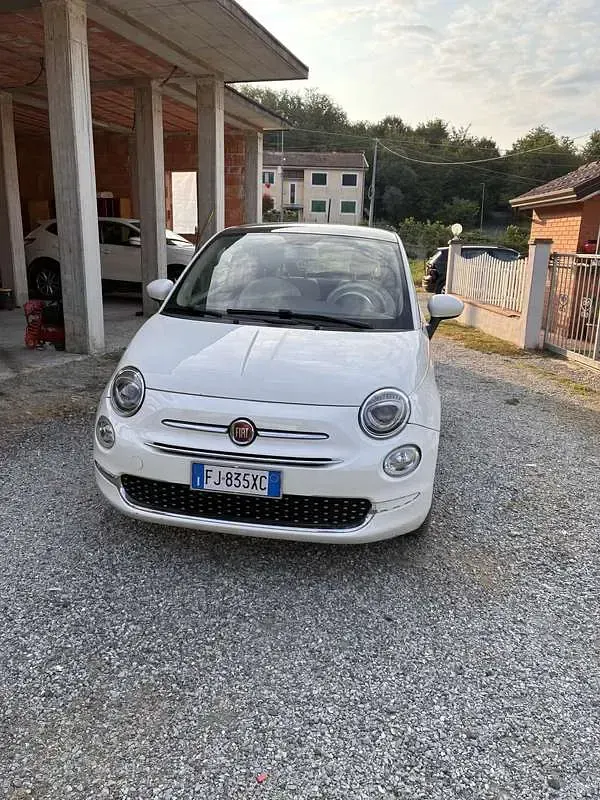 Usata Fiat 500 Lounge 69 CV (50 kW) 2017 Bianco Utilitaria