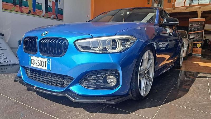 Usata BMW 125 M Sport 218 CV (160 kW) 2016 Blu "portimao" Utilitaria