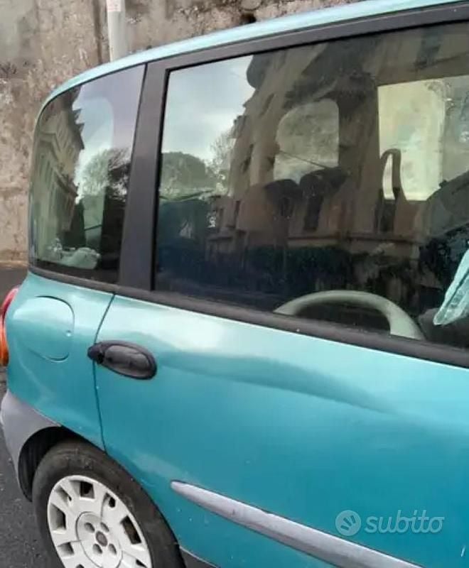 Usata Fiat Multipla 103 CV (75 kW) 2001 Verde Monovolume