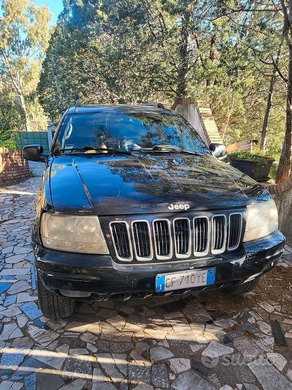 Usata Jeep Grand Cherokee Overland 2003 Nero SUV