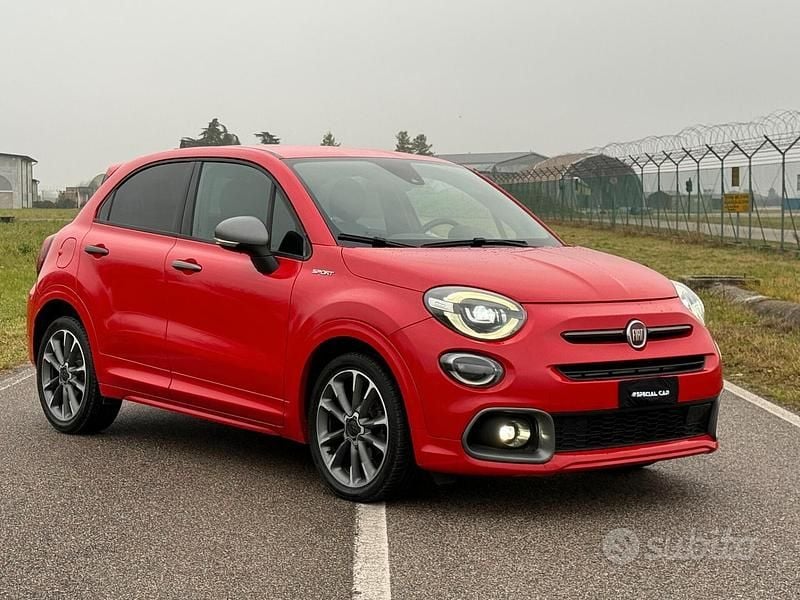 Usata Fiat 500X Sport 120 CV (88 kW) 2021 Rosso SUV