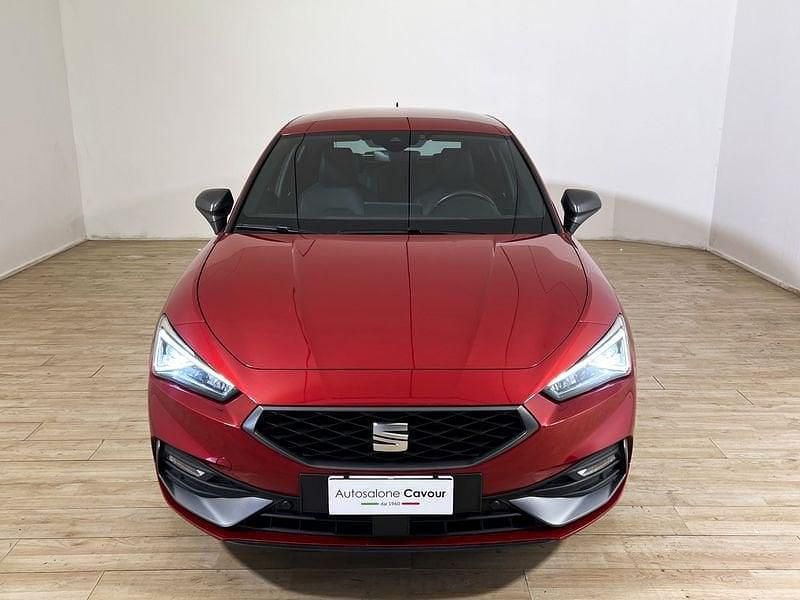 Usata Seat Leon FR 150 CV (110 kW) 2023 Rosso Utilitaria