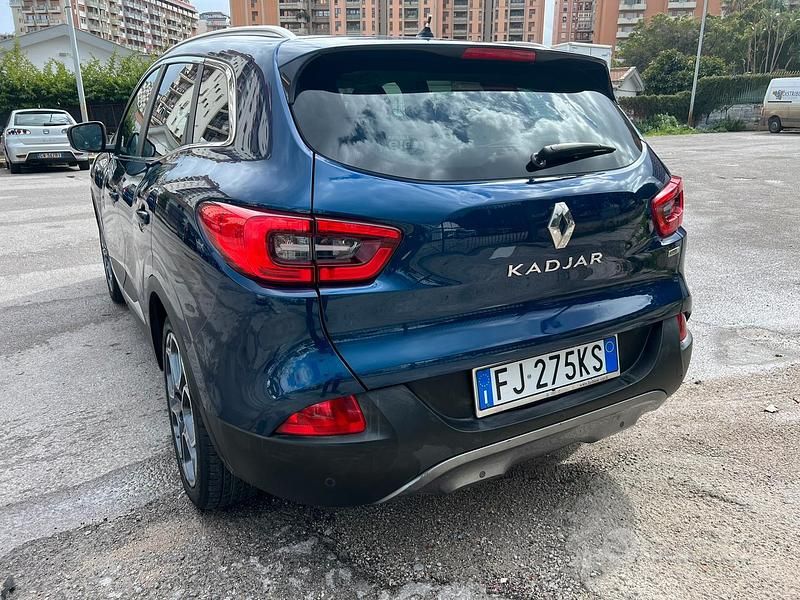 Usata Renault Kadjar 110 CV (80 kW) 2017 Blu SUV