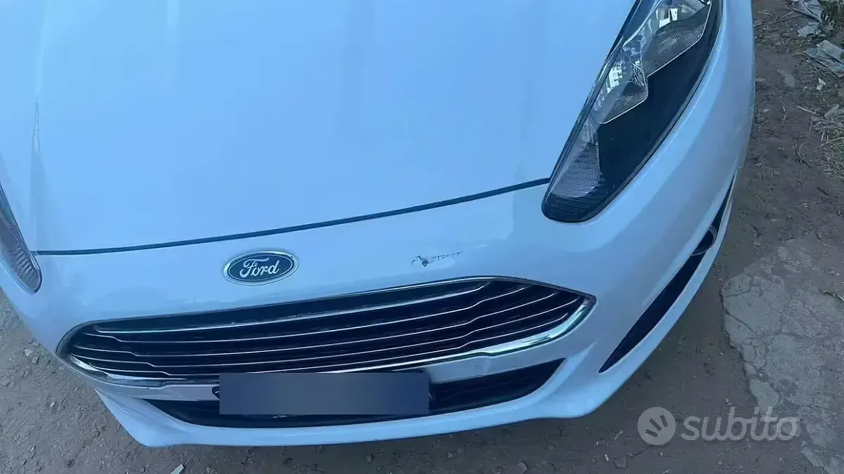 Usata Ford Fiesta 75 CV (55 kW) 2016 Bianco Utilitaria