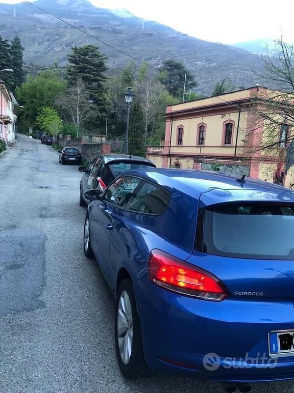Usata VW Scirocco 2009 Blu Coupé