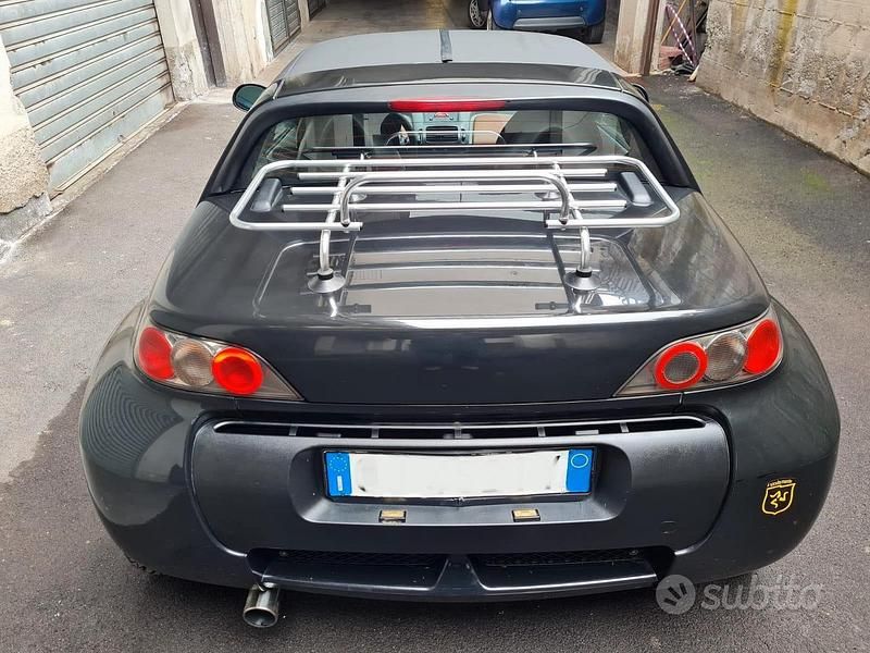 Usata Smart Roadster 61 CV (44 kW) 2003 Nero Cabrio