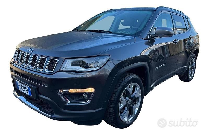 Usata Jeep Compass Limited 140 CV (102 kW) 2017 Grigio scuro SUV