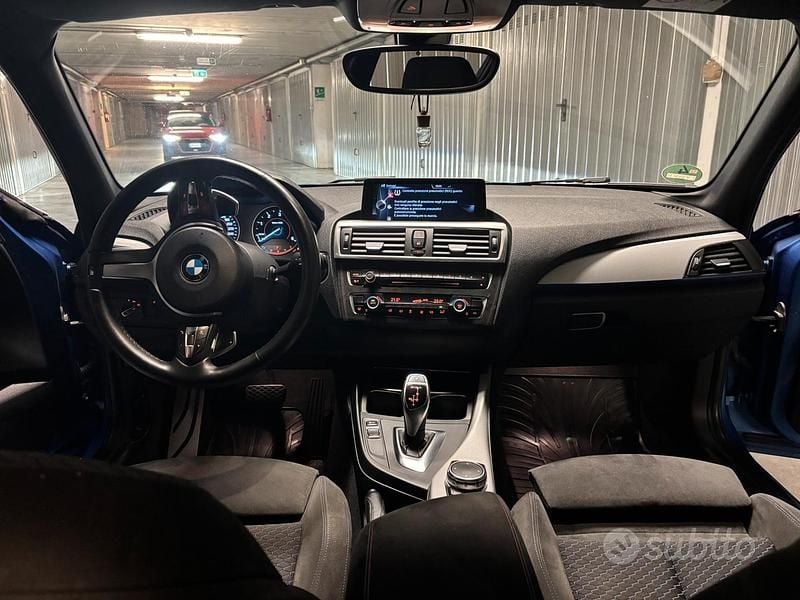 Usata BMW 120 M Sport 184 CV (135 kW) 2015 Blu Utilitaria