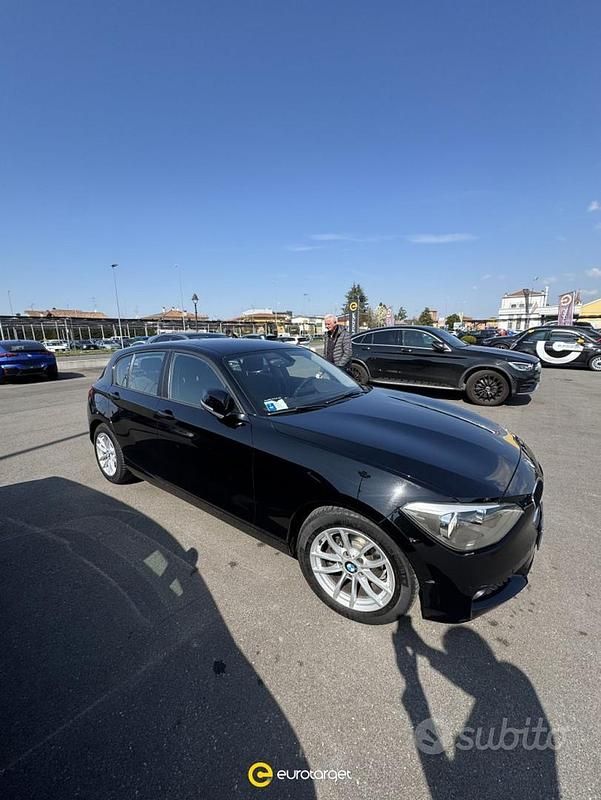 Usata BMW 116 Efficient Dynamics 116 CV (85 kW) 2013 Nero metallizzato Utilitaria