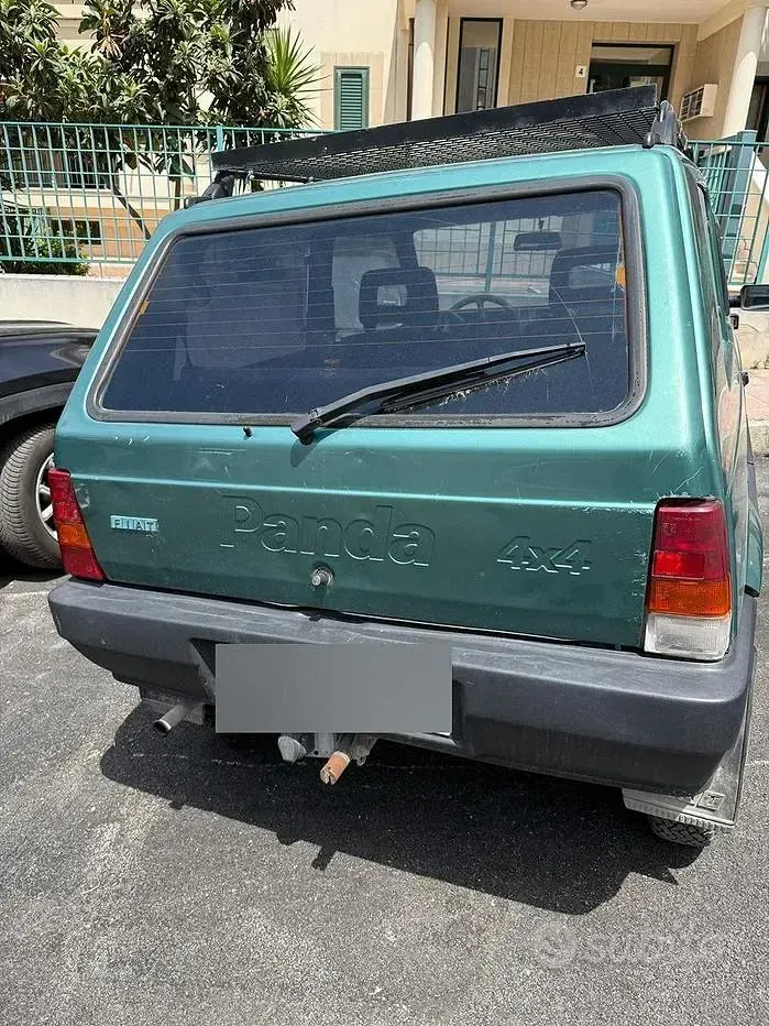 Usata Fiat Panda 4x4 54 CV (39 kW) 1999 Verde Utilitaria