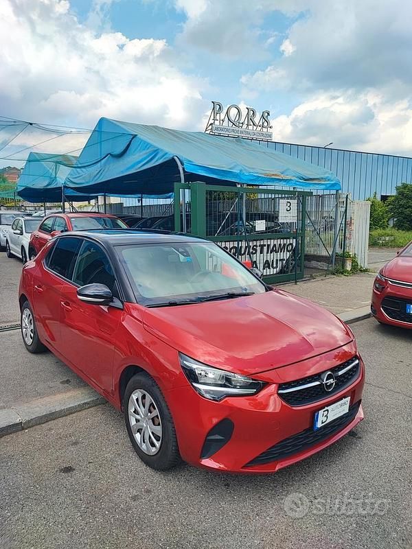 Usata Opel Corsa Edition 75 CV (55 kW) 2020 Rosso Utilitaria