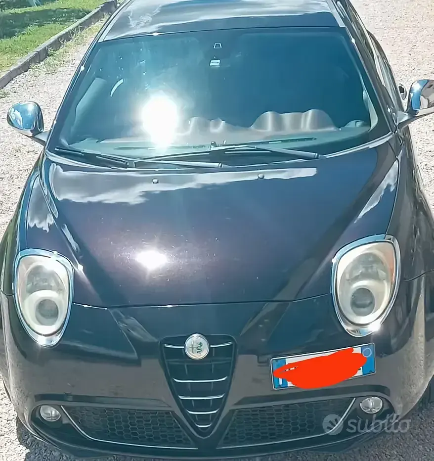 Gebraucht Alfa Romeo MiTo 120 PS (88 kW) 2008 Schwarz Kleinwagen