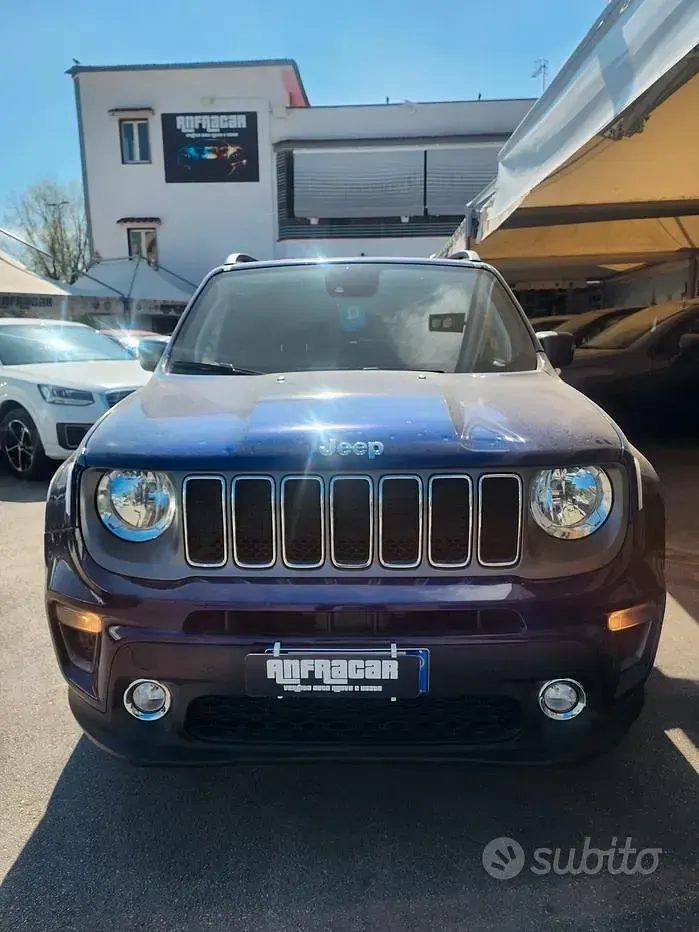 Usata Jeep Renegade Limited 130 CV (95 kW) 2022 Blu SUV