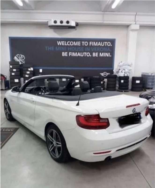 Usata BMW 218 Efficient Dynamics 150 CV (110 kW) 2017 Cabrio