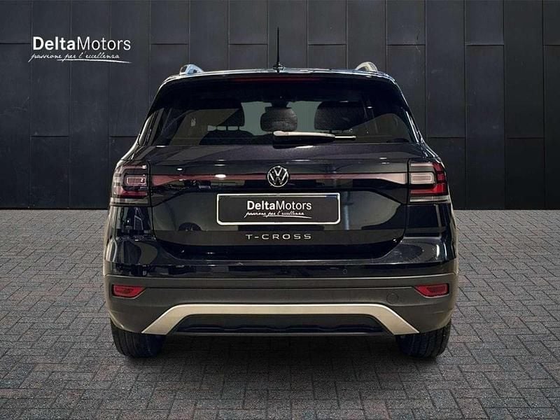 Usata VW T-Cross Advance 110 CV (80 kW) 2022 Nero SUV