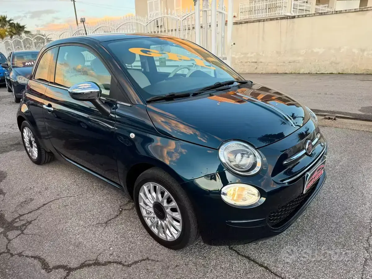 Usata Fiat 500 Mirror 69 CV (50 kW) 2019 Blu Berlina