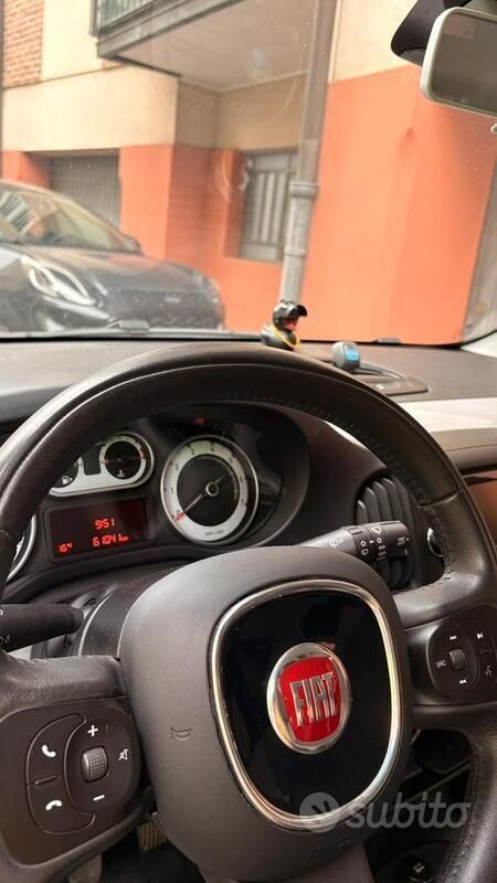 Usata Fiat 500L 95 CV (69 kW) 2013 Grigio Monovolume