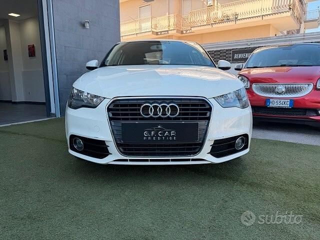 Usata Audi A1 Ambition 86 CV (63 kW) 2011 Bianco Utilitaria