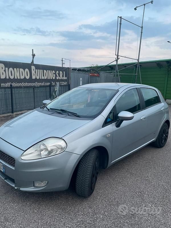 Usata Fiat Grande Punto Active 2005 Grigio Utilitaria