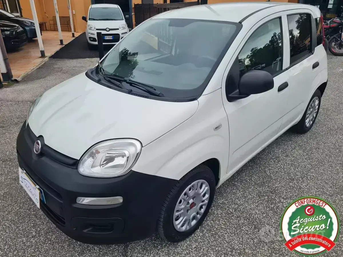 Usata Fiat Panda 69 CV (50 kW) 2019 Bianco Utilitaria