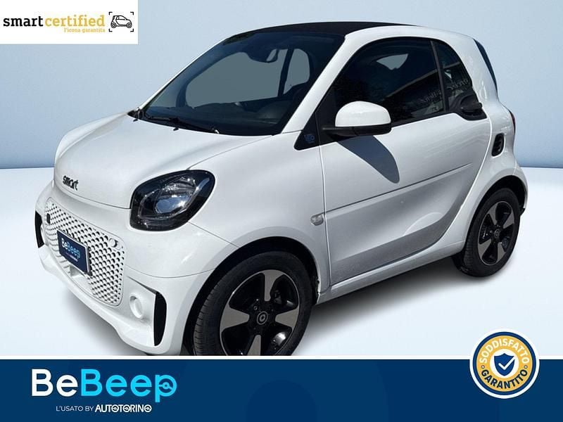 Bianco pastello Usata 2021 Smart ForTwo Electric Drive Passion Tre volumi | 12.100 € (Ottimo prezzo) - Immagine 1/4