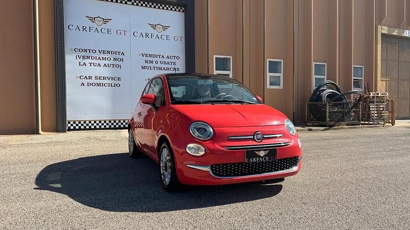 Usata Fiat 500 Lounge 95 CV (69 kW) 2017 Rosso Berlina