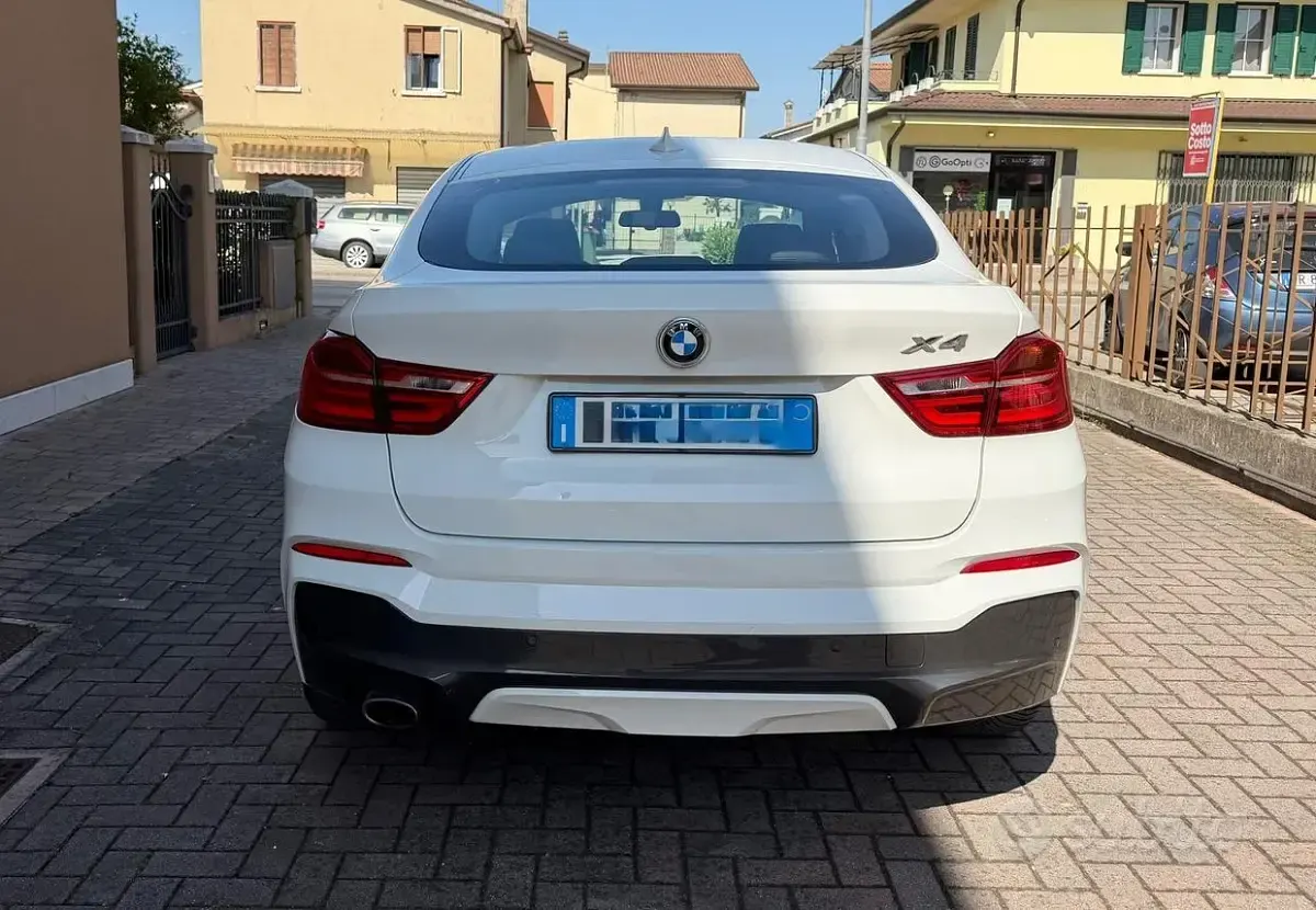 Usata BMW X4 M Sport 190 CV (139 kW) 2015 Bianco SUV
