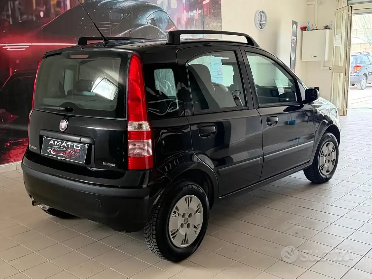 Usata Fiat Panda Dynamic 75 CV (55 kW) 2009 Nero Utilitaria
