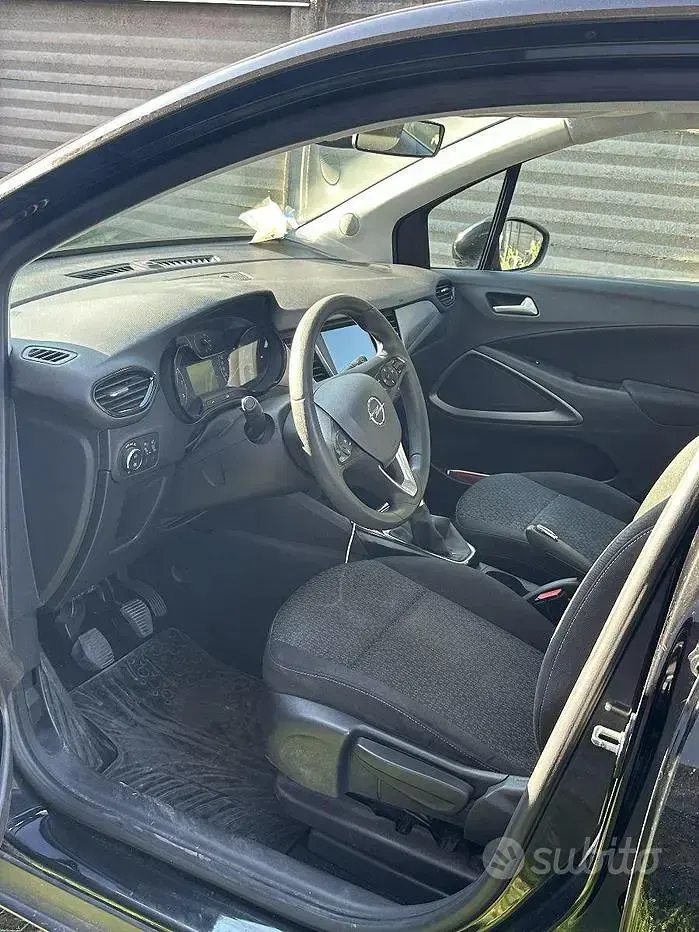 Usata Opel Crossland X 83 CV (61 kW) 2018 Nero SUV