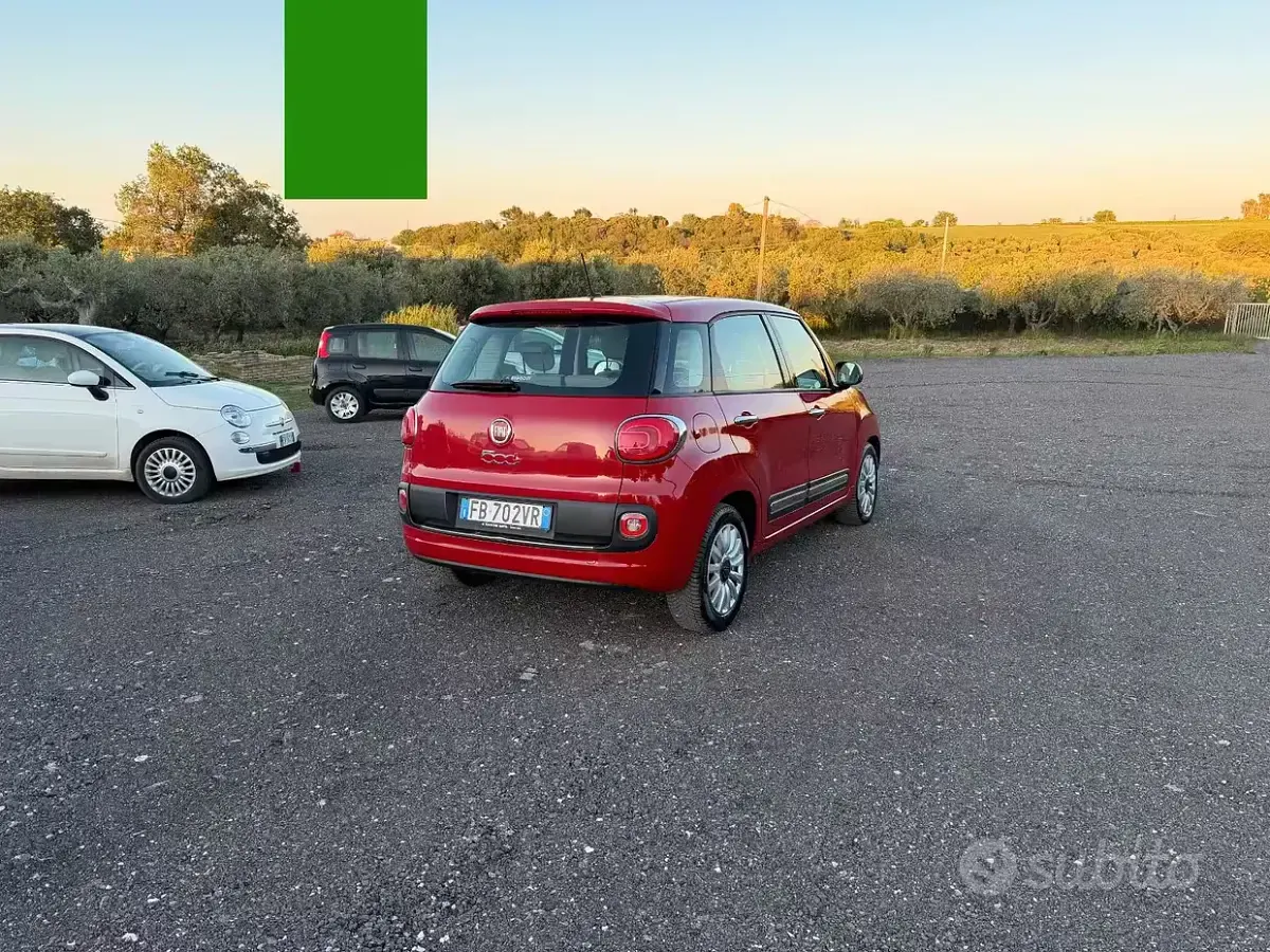 Usata Fiat 500L Lounge 95 CV (69 kW) 2015 Rosso Monovolume