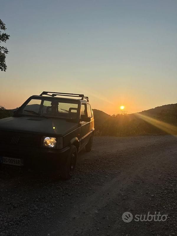 Usata Fiat Panda 1999 Verde Berlina