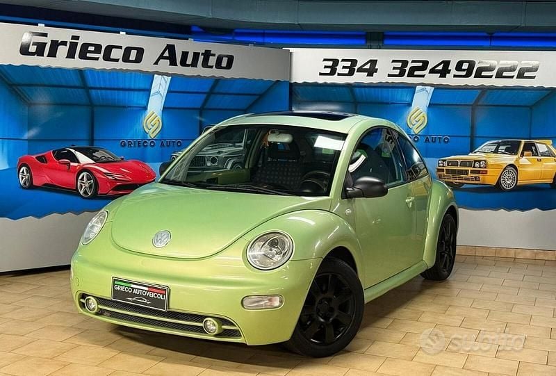 Usata VW Beetle 102 CV (75 kW) 2001 Verde Berlina