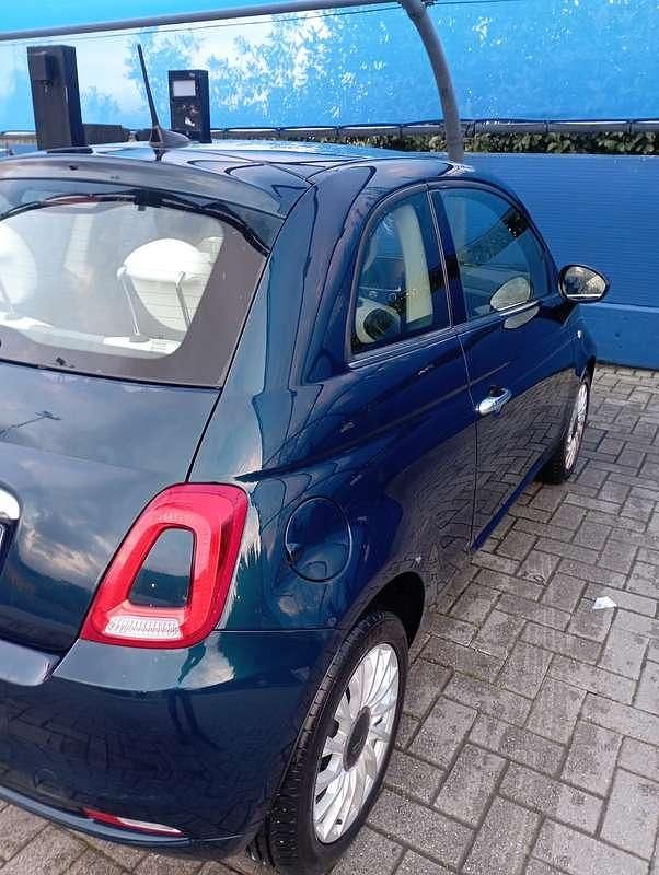 Usata Fiat 500 Lounge 69 CV (50 kW) 2020 Blu/azzurro Utilitaria