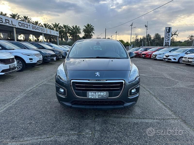 Usata Peugeot 3008 Allure 115 CV (84 kW) 2015 Grigio Station wagon