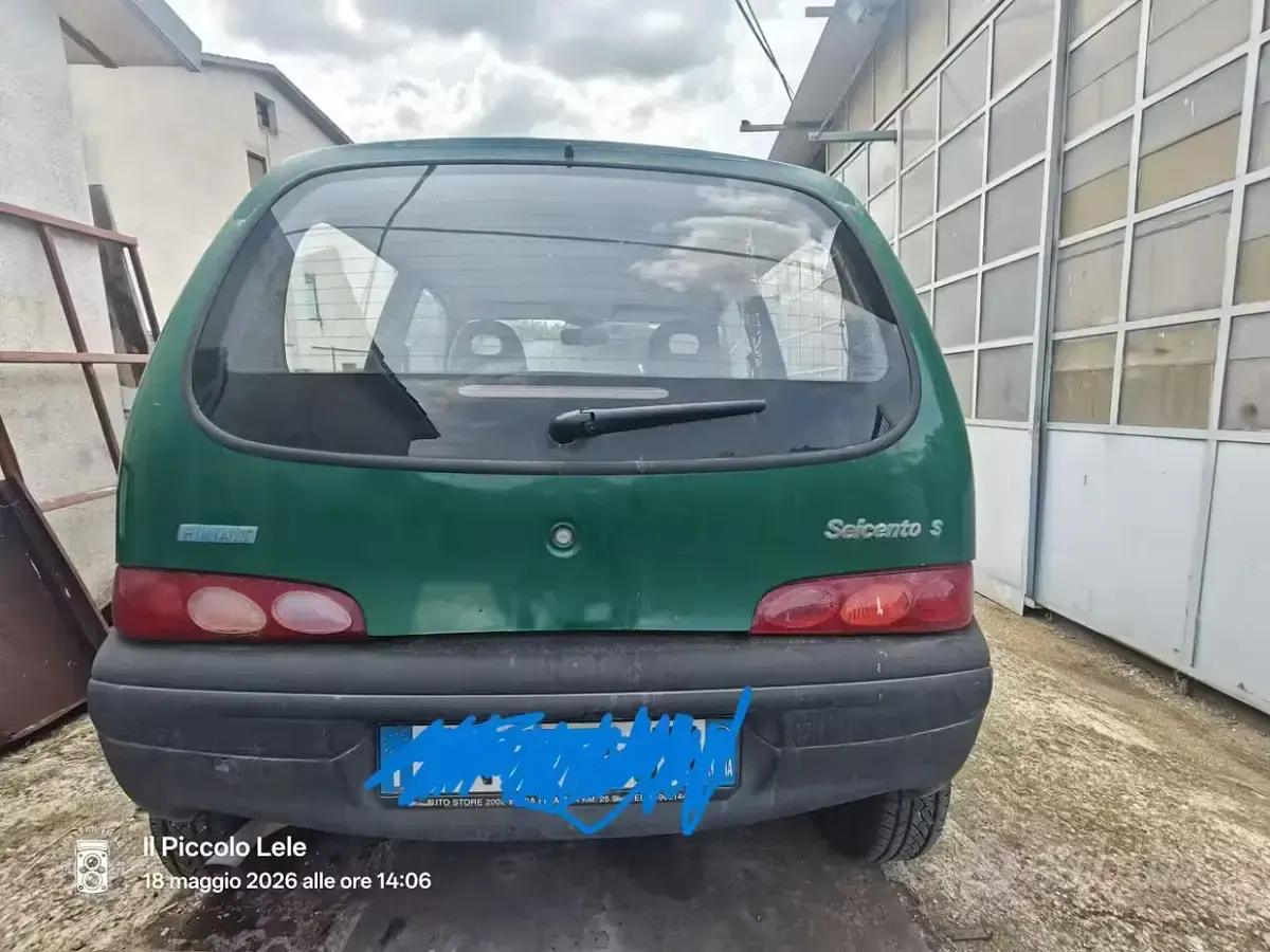 Usata Fiat 600 54 CV (39 kW) 2000 Verde Utilitaria