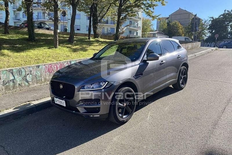 Nero Usata 2018 Jaguar F-Pace R-Sport SUV | 19.900 € (Buon prezzo) - Immagine 1/4